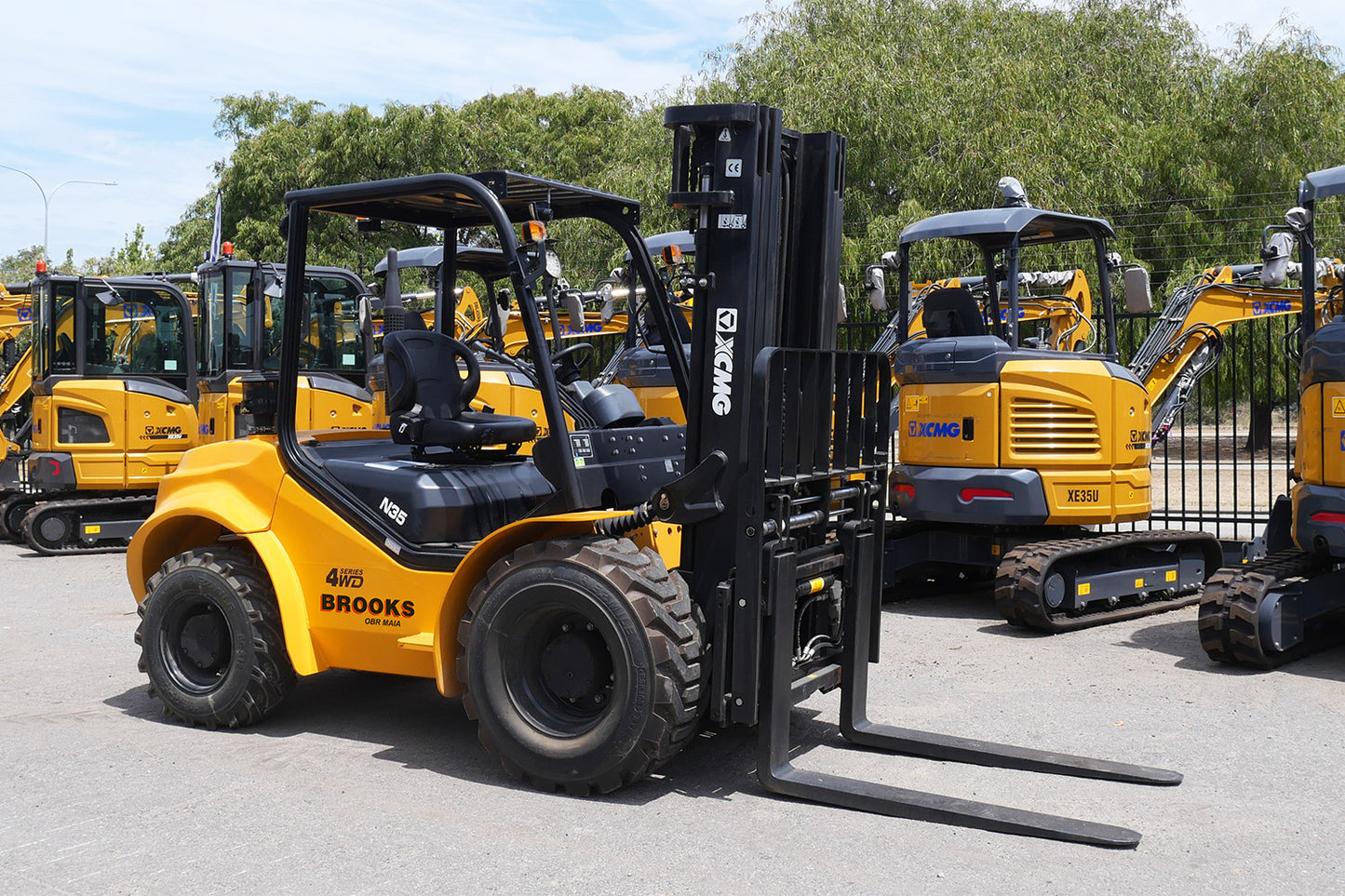 3.5t Forklifts For Hire