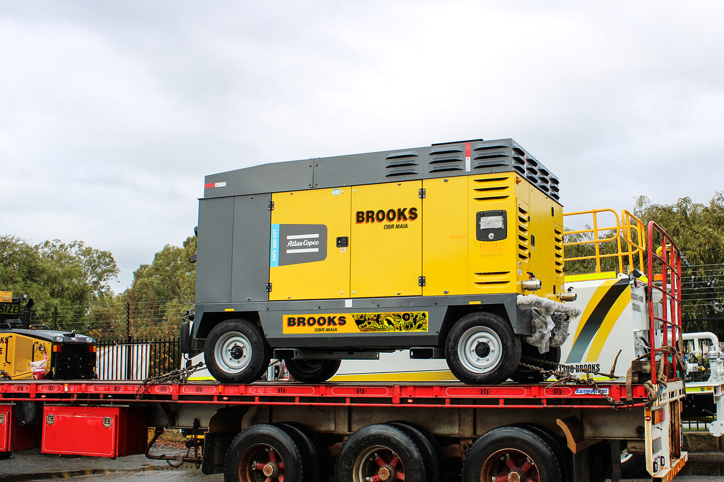 1020cfm Portable Compressor For Hire