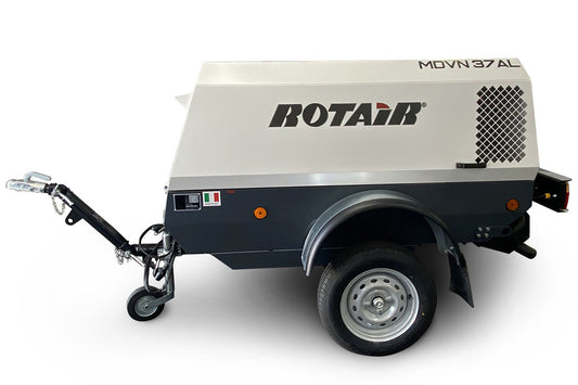 127cfm Portable Air Compressor For Hire