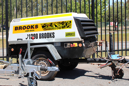 185cfm Portable Air Compressor For Hire