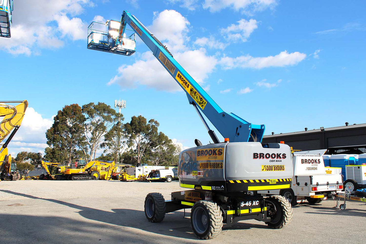 45ft Telescopic Boom Lift For Hire