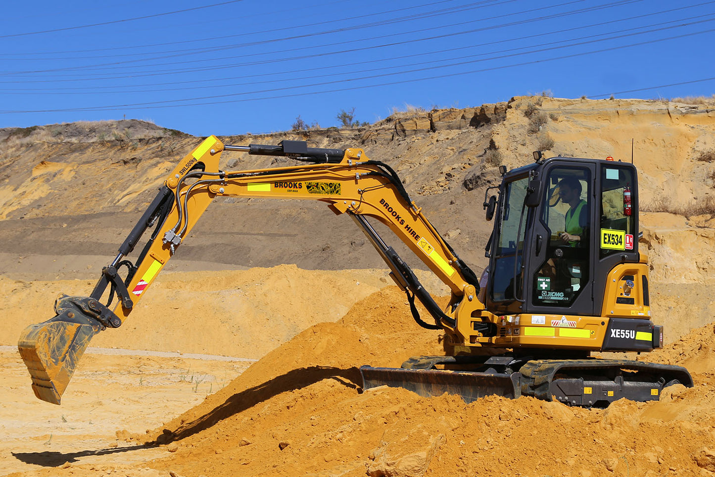 4t - 6t Excavators For Hire