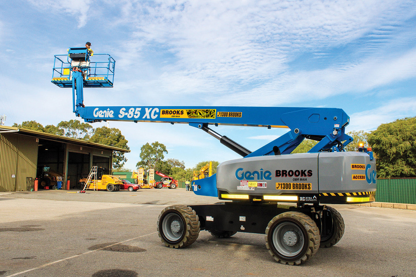 85ft Telescopic Boom Lift For Hire